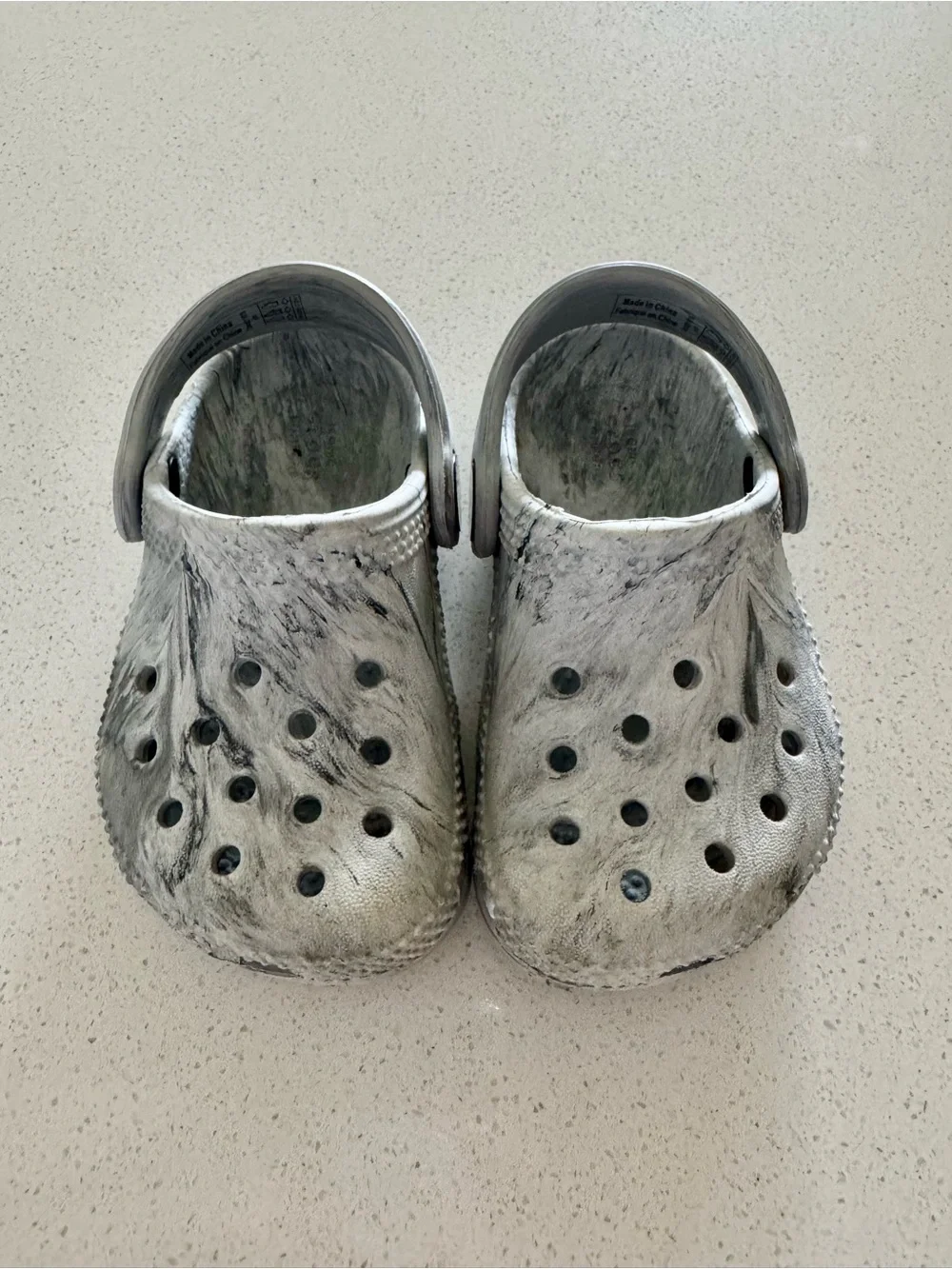 Crocs Marbled Toddler Watercolor Croc